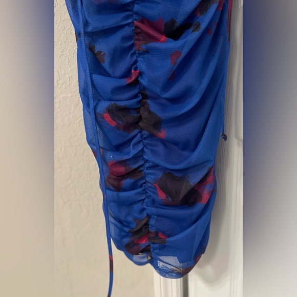 Black Halo Women’s Azra Floral Ruffle Trim Knee-length Sheath Dress-NWT-Sz 0/XS- - Picture 14 of 15